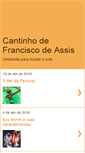 Mobile Screenshot of cantinhodefrancisco.com.br
